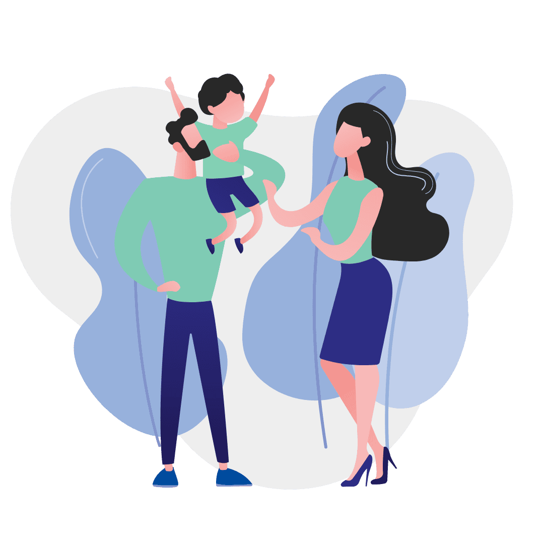 Családi anyagi biztonság – illusztráció